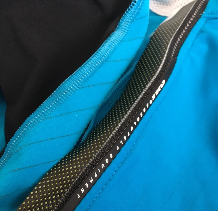 Blue Zip Detail